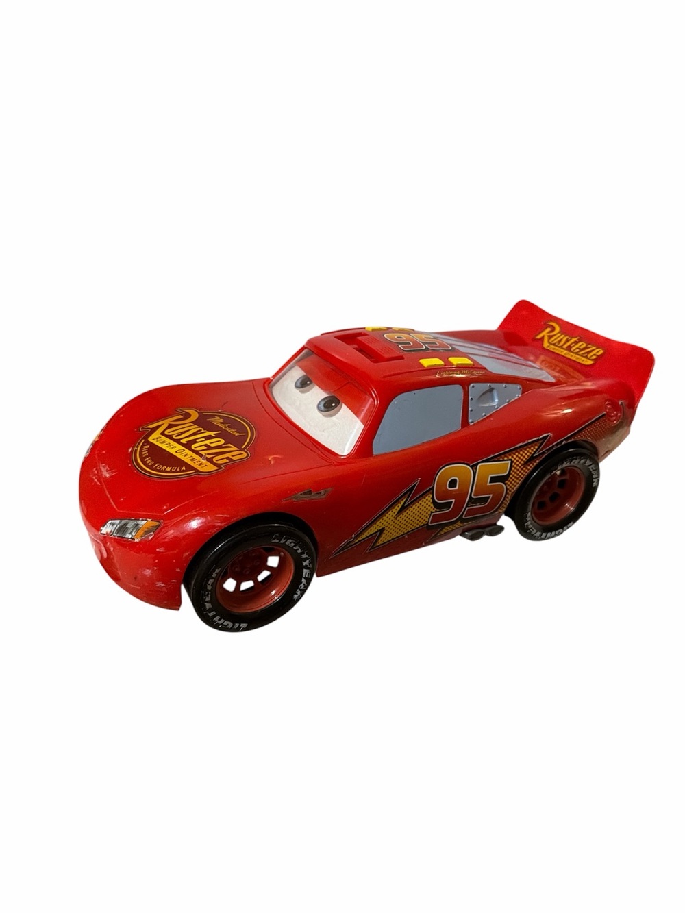 Disney Pixar Cars Lightning McQueen Toy Car Expressions Bar - Eye Movement 14 in